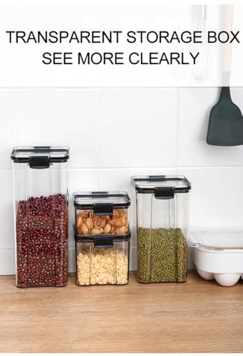 Image of Air Tight Containers For Kitchen Storage Set, Container For Kitchen Storage Set, Kitchen Organizer And Kitchen Accessories Items & Storage (Pack of 12 1700ML)