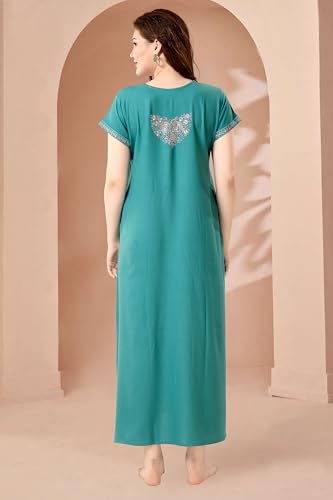 Image of Soulemo Women's Solid Alpine Nighty 1749