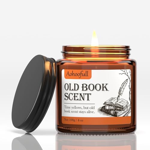 "Old Books" Scented Candle
