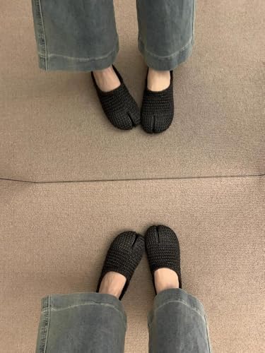 Tabby Shoes, Tabi Shoes, Woven Sandals, Split Toe Tabis, Casual Comfy Breathable Cute Y2K Fashion Trendy Elegant Dressy, Business Summer Fall Vacation, Back to School4