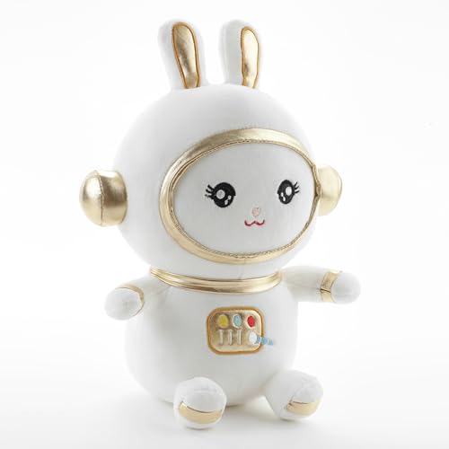 Image of 45 CM Cute Astronaut Bunny Plush Soft Toy, Kawaii Stuffed Animal Doll, Soft Plush Pillow for Kids & Adults, Hugging Companion, Bedroom Decor, Birthday Gift