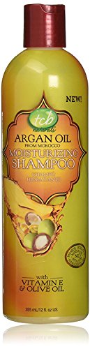 TCB Naturals Argan Oil Moisturizing Shampoo, 12 Ounce