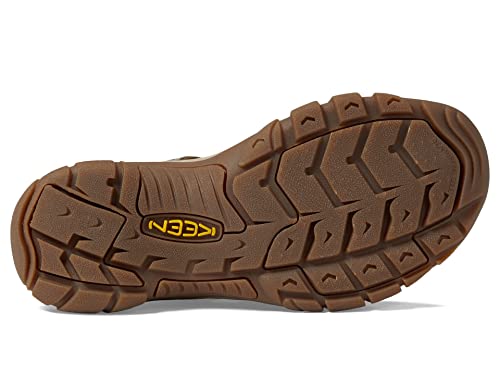 KEEN KEEN Women’s Newport Closed Toe Slip On Sandals, Timberwolf/Tarragon, 9 Medium US