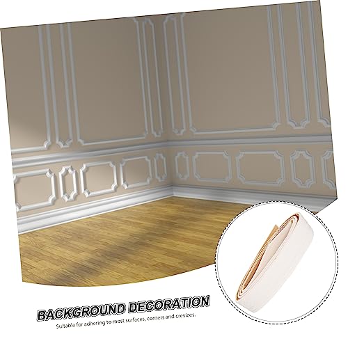 BETOOKY 1 Rolo Adesivo De Parede Autoadesivo Borda De Cintura Para Azulejos Parede Interior Decoraçã