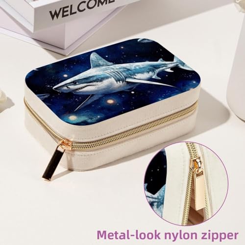 Boîte à bijoux Star Shark avec fermeture métal pour support collier - 7