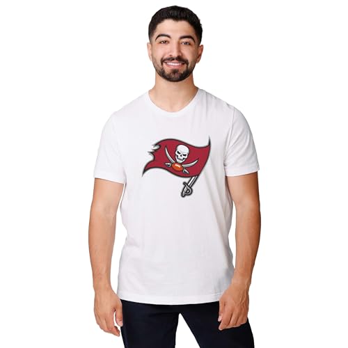 Image of FOCO Men's NFL Team Primary Logo Black Short Sleeve T-Shirt