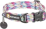 RUFFWEAR Collar para Perros Pequeño Front Range, Cómodo y Fuerte con Hebilla Lateral y Correas para Pasear al Perro, Talla S (28-36 cm), Pez de Arrecife