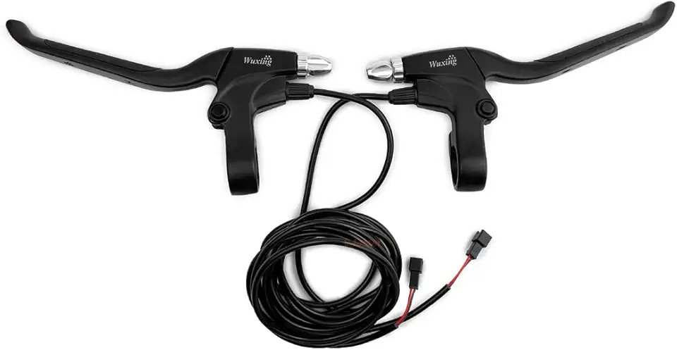 Wuxing Alavanca de freio para alavancas de freio para bicicleta elétrica e mini bicicleta elétrica scooter alavanca de freio