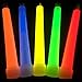 Glow Sticks Bulk Wholesale, 25 6â€ Industrial Grade Industrial Grade Light Sticks. Assorted Bright Colors, Glow 12-14 Hrs, Safety Glow Stick with 3-Year Shelf Life, GlowWithUs Brand