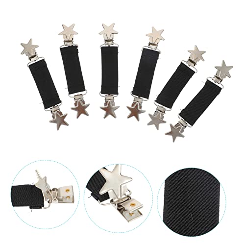 6pcs Children Elastic Glove Clips and Mittens Holders Adjustable Shawl Clips for Toddlers Waterproof Elastic Holders for Winter Wear4