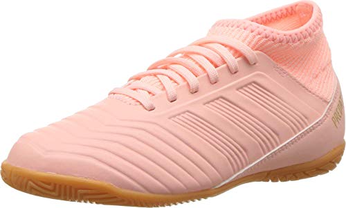 adidas Predator Tango 18.3 Indoor Soccer Shoe Clear Orange, 1.5 M US Little Kid Unisex