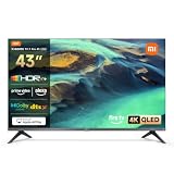Xiaomi TV F Pro 43, 43 Zoll (101 cm), 4K UHD QLED, Smart TV, Fire OS8, Triple Tuner DVB-C/S/S2/T/T2,HDR10+, MEMC, Sprachsteuerung mit Alexa, 2GB+32GB, Kompatibel mit Apple AirPlay