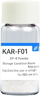 Metal Organic Frameworks MOFs ZIF-8 Powder KAR-F01 Ideal for Gas Storage, Separation, and Catalysis CAS 59061-53-9 (10 Grams)