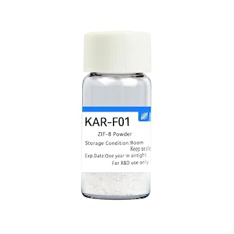 Metal Organic Frameworks MOFs ZIF-8 Powder KAR-F01 Ideal for Gas Storage, Separation, and Catalysis CAS 59061-53-9 10 Grams