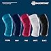 Bauerfeind Sports Compression Knee Support - Knee Sleeve for Relief and Support - Seamless Compression for better Performance - Lightweight & Durable - Black, Medium
