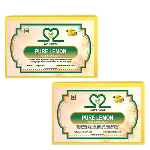 Image of Pure Lemon Soap Pack Of 2 (2 x 125 g)