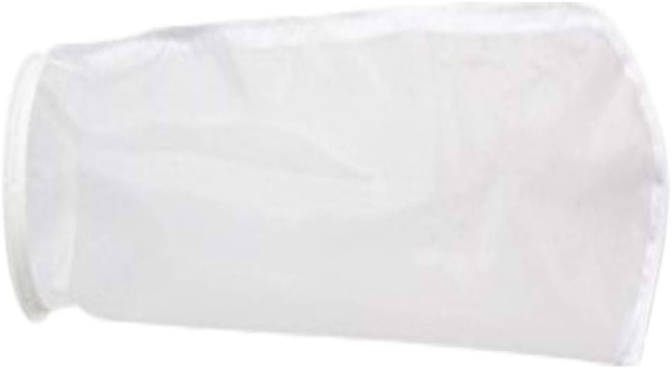 Nylon Mesh Filter Socks 400 Micron 7 inch Ring Water Liquid Filter Bags by 32 Inch Long Bag - 1 Pack (400 Micron/um 7 x 32 Inch)