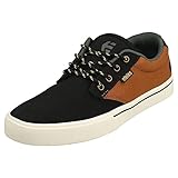 Etnies Men's Jameson 2 Eco Skate Shoe, Black/Tan/Orange, 8.5