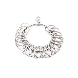 FSSTUD Metal Key Ring Organizer Multiple Keychain Holder Janitor Key Ring Portable Key Holder Chains for Key Management B