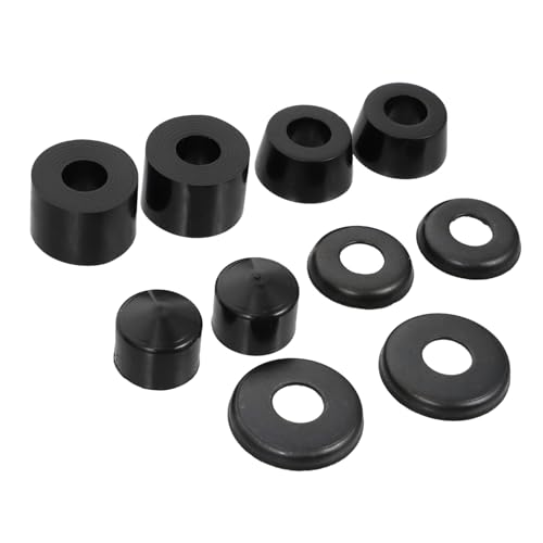 Toddmomy Skateboard Shockproof Mat 4 Wheel Bushing Replacement Pu Pad for Trucks