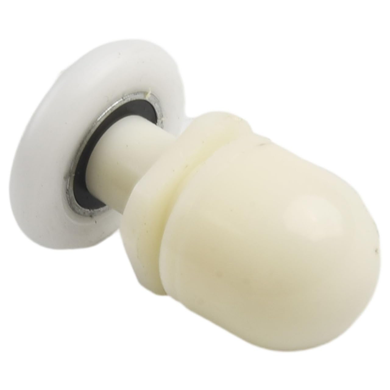 Shower Door Rollers Pulleys Shower Door Rollers for Enclosures Cabins Steam Cabin 4 Pcs Accessories(25mm)