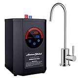 American Standard ASH-410 Digital Hot Water Dispenser, Includes Brushed Nickel Single Handle Faucet 1500 Watts, 110v