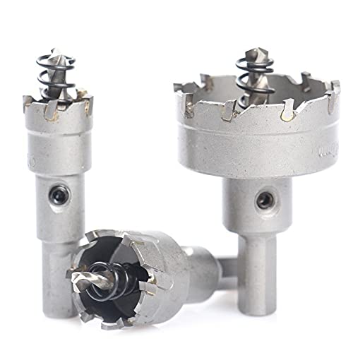 Sega A Tazza In Metallo T.C.T. Taglierina Per Fori In Acciaio Inossidabile Di Grado Industriale Resistente Per Acciaio Al Carbonio Acciaio Inossidabile 14-100mm Punta Da Trapano Con Punta In Carburo D