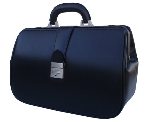 Dr. Mom's Rab Fine Leather Doctor Bag - Medium - Black #TOP3