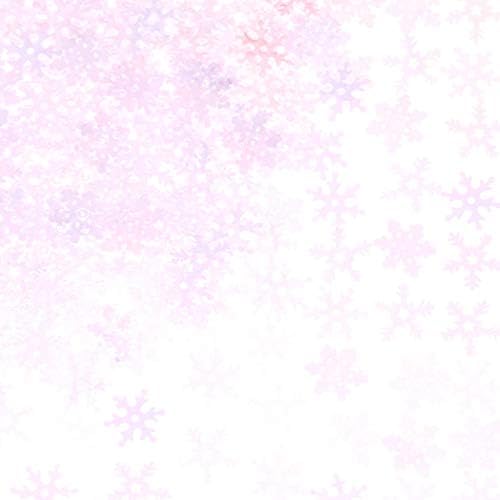 Iridescent Snowflakes Frozen Party Confetti - Winter Wonderland Birthday Baby Shower Wedding Foil Metallic Sequins Table Confetti Christmas Party Sprinkles Confetti Decorations, 60g