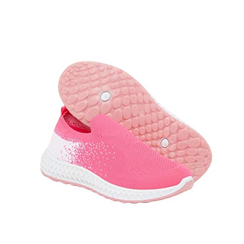Image of shoexpress Womens Textured Walking Shoes with Slip-on Styling Walking Shoes