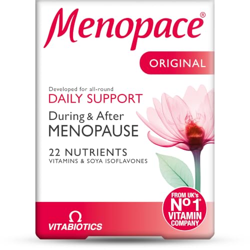 Menopace Original by Vitabiotics - 90-Day Menopause & Perimenopause Vitamin Supplement Tablets - UK's No.1 for Women's Health*