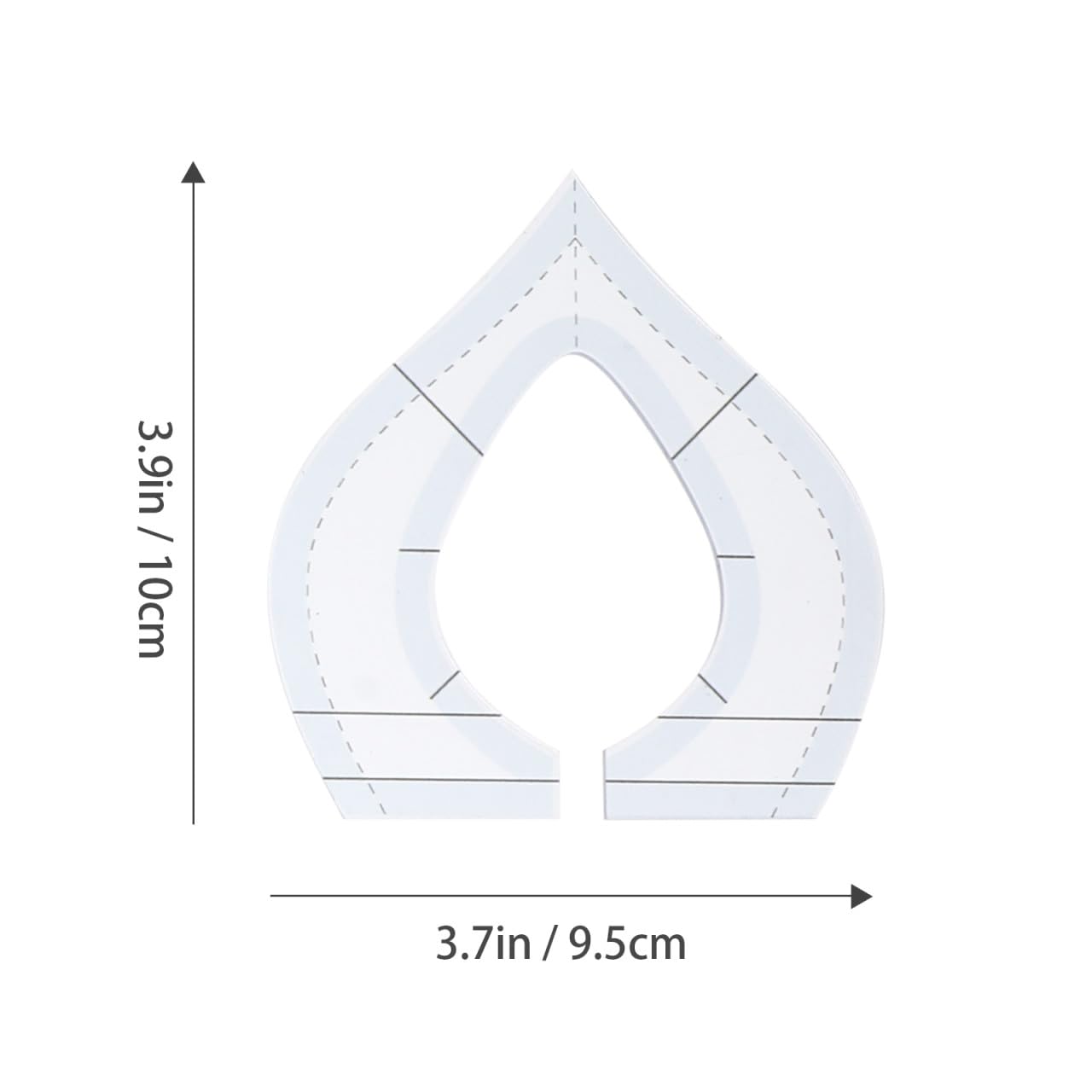 EXCEART 9piezas Plantillas De Acolchado y Reglas De Patchwork Plantillas De Costura Herramientas Para Crear Diseños Únicos y Prácticos
