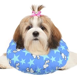 vomvomp Soft Dog Grooming Pillow Top Knot Pillow for Dog Grooming Pet Yorkie Maltese Shih Tzu Lhasa Apso