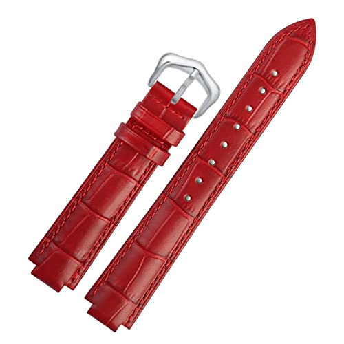 Bracelet de montre en cuir véritable pour ballon bleu luxe élégant