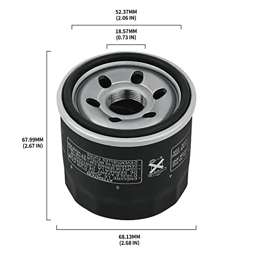 Filtre à huile haute performance pour DL650 V-Strom 2004-2015 - 3