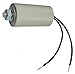 Produktbild AERZETIX - C18757 - Betriebskondensator - für Motor - 5µF 450V - Ø30/53mm - mit 2 Drähte - M8 - Kunststoffkörper - Zylindrischer - Weiß
