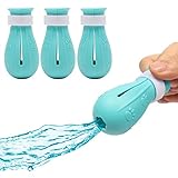 ✫Práctico adhesivo mágico: las aberturas superiores de las botas para gatos y el diseño de adhesivo mágico lo hacen ajustable para adaptarse a una variedad de gatos, y el interior está diseñado para evitar que el zapato se caiga mientras se masajea al gato.