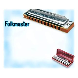 Suzuki 1072FD Folkmaster Harmonica en fa dièse 10 Trous Argenté – Image 2