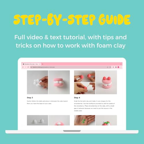 Claymoo Koi Fish Clay Kit – Air Dry Foam Clay Craft for Adults & Teens by Claymoo - Used condition - Image 6