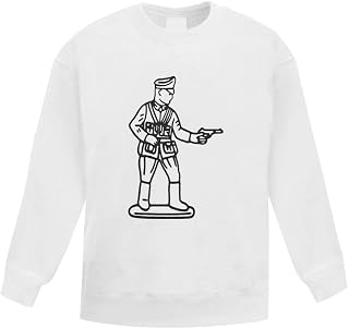 Azeeda 'Army Figure' Kid's Sweatshirt/Jumper (9-11 Years) (KW00041122)