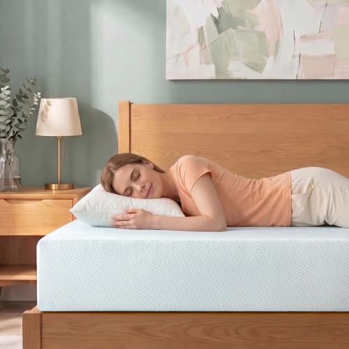 Image of Zinus| Global #1 Brand| Green Tea Memory Foam Premium Mattress| Pressure-Relieving Comfort & Orthopedic Support, Naturally Fresh, CertiPUR-US & Oeko-TEX Certified Queen (75 x 60 x 8 inch)