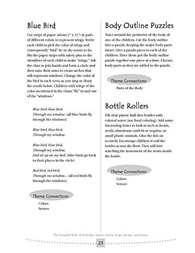 The Complete Book of Activities, Games, Stories, Props, Recipes, and Dances: For Young Children - Image 13