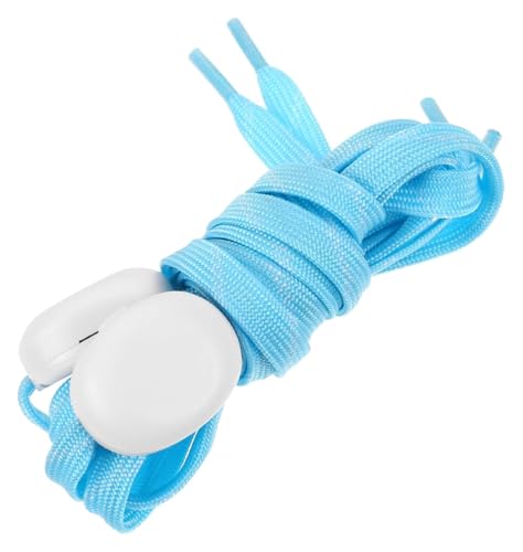 Lacets de chaussures LED bleus lot de 4 paires pour baskets - 4