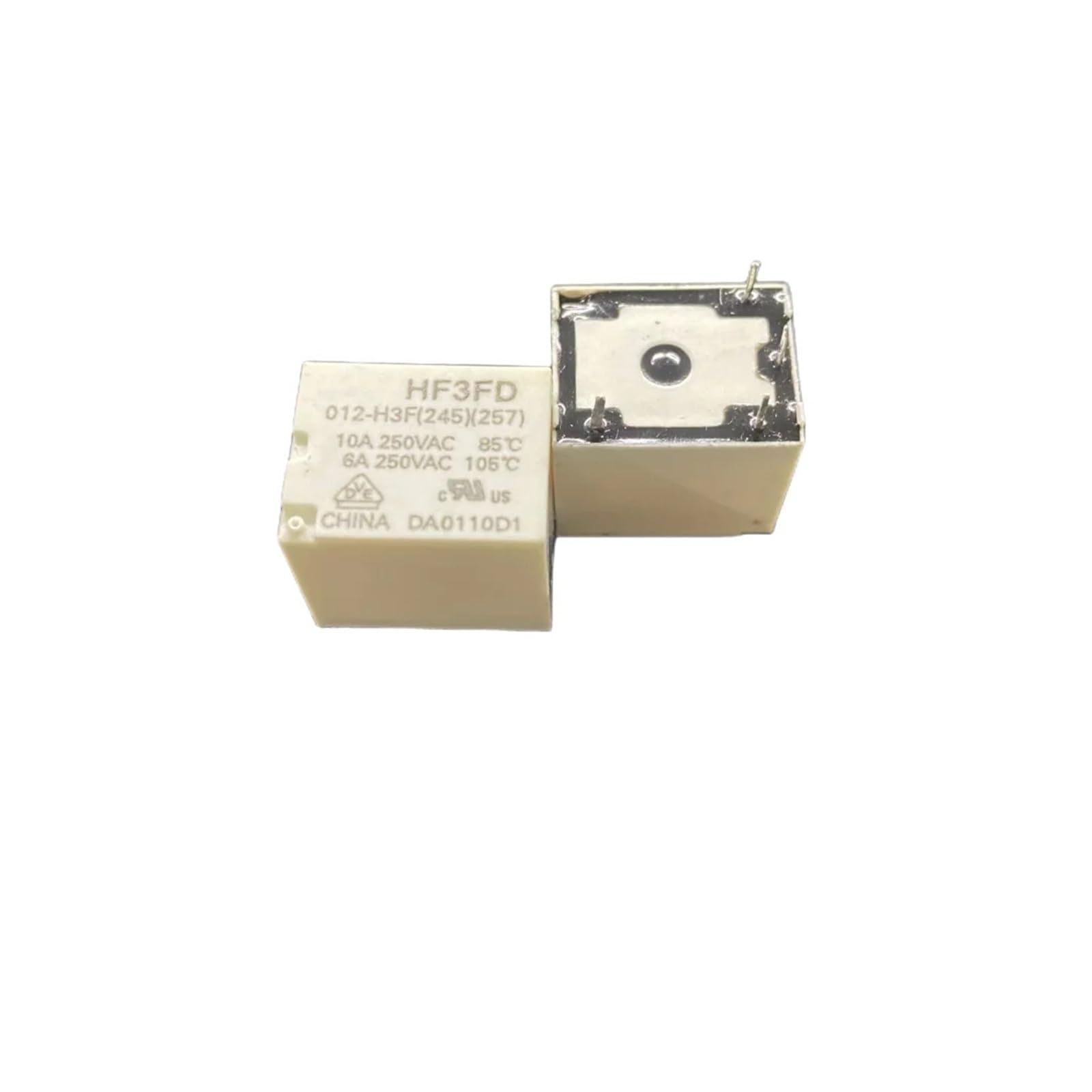 Relais HF3FD 009-H3F 9V 4 broches pour système domotique et automatisme