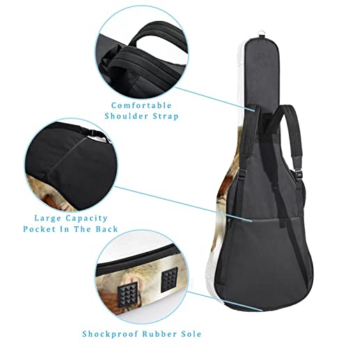 Hondank Nature Conifère Forest Housse pour guitare classique acoustique, Multicolore 10., 42.9×16.9×4.7 in, Organiseur… - Les Beatles, Paul McCartney, John Lennon, RIngo Starr, George Harrison Hondank Nature Conifère Forest Housse pour guitare classique acoustique, Multicolore 10., 42.9x16.9x4.7 in, Organiseur… – Image 4