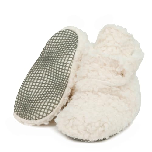 Ella Bonna Unisex Teddy Baby Booties Cotton Newborn Baby Socks Slipper Toddler Shoes, Infant Baby Girl Booties, Boy Socks
