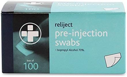 Reliject Pre-injection Wipes - 742
