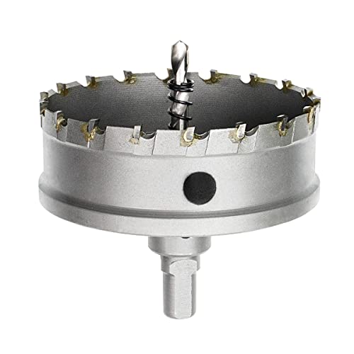 Meccion Tct Carbide Hole Saw Drill Bit 95Mm 3-3/4" Heavy Duty Industrial Grade Hole Cutter For Stainless Steel, Metal, Alloy, Cast Iron, Copper #TOP4