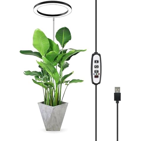 QILUCKY Full Spectrum Plant Grow Light Cover