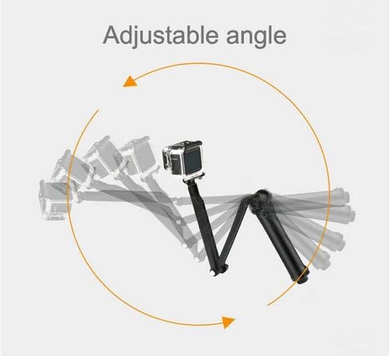 Miniatura 8 de 3 Way Grip impermeable Monopod Selfie Stick trípode soporte para GoPro Hero 11 10 9 8 7 6 5 4 /Insta360 ONE RS/ONE R